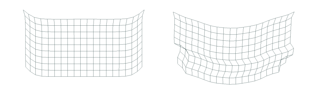 Original Verlet cloth simulation
